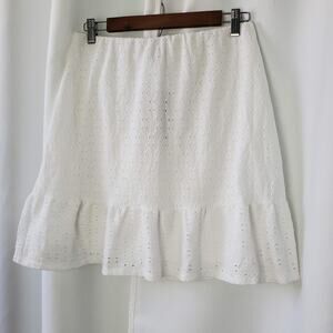 NWT Junior Lily Rose White Skirt - Size XL